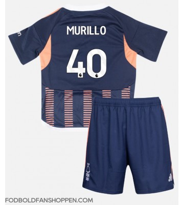 Nottingham Forest Murillo #40 Tredjetrøje Børn 2023-24 Kortærmet (+ Korte bukser)